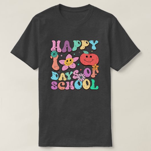 T-shirt 100 jours d'école 6 (Design devant)
