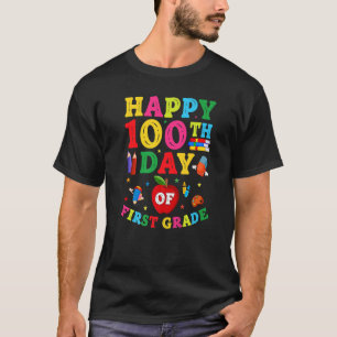 T-shirt 100 Jours d'école de première année enfants filles