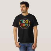 T-shirt 100 Jours D'école Enseignant Élève (Devant entier)