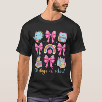 T-shirt 100 jours d'école Enseignant Enfants 100 jours plu