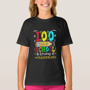 T-shirt 100 Jours D'École Et L'Aimer