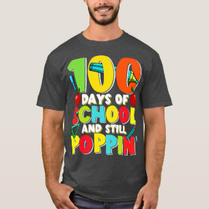 T-shirt 100 jours d'école et toujours poppin