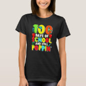 T-shirt 100 jours d'école et toujours Poppin (Devant)
