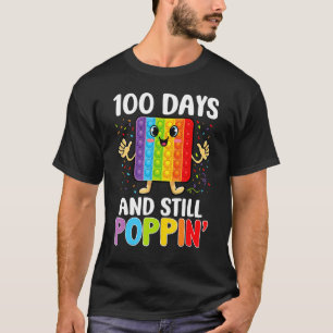 T-shirt 100 Jours D'École Et Toujours Poppin 100E Jour Enf