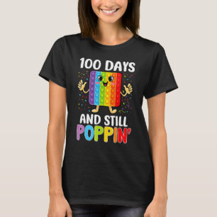 T-shirt 100 Jours D'École Et Toujours Poppin 100E Jour Enf