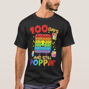 T-shirt 100 Jours D'École Et Toujours Poppin 100E Jour Enf