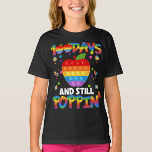 T-shirt 100 Jours D'École Et Toujours Poppin 100E Jour Pop