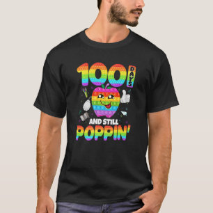 T-shirt 100 Jours D'École Et Toujours Poppin 100E Jour Pop