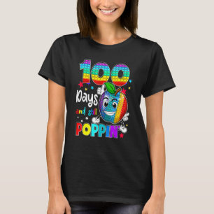 T-shirt 100 Jours D'École Et Toujours Poppin Fidget 100ème
