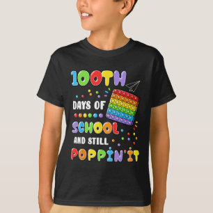 T-shirt 100 Jours D'École Et Toujours Poppin'it 100E Jour