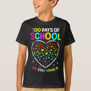 T-shirt 100 Jours D'École Fêtent Le 100E Jour De L'École B