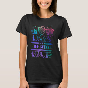 T-shirt 100 Jours d'École Lycéen Enseignant 100