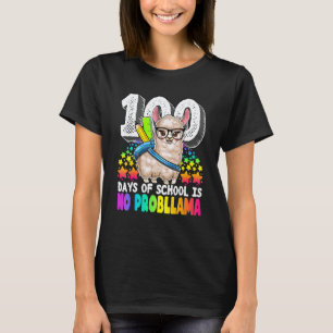 T-shirt 100 Jours D'école N'est Pas De Problème Prof De La