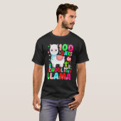 T-shirt 100 Jours D'école Pas De Problème Llama Llama Ense (Devant entier)