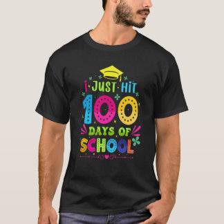 T-shirt 100 Jours D'école pour Enseignant Garçons Filles E