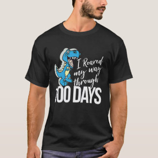 T-shirt 100 Jours D'école Pour Les Élèves Enseignants Enfa