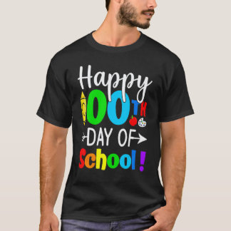 T-shirt 100 jours d'école pour les enfants de l'enseignant