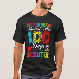 T-shirt 100 Jours D'école pour les Enfants et l'Enseignant