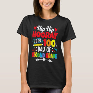 T-shirt 100 Jours D'école Pour Les Garçons En Deuxième Ann