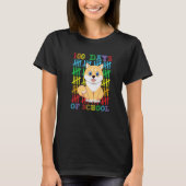 T-shirt 100 jours d'école Shiba Inu Chien Amant Cool 100èm (Devant)