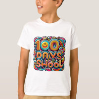 100 Jours d'école Tee - Célébration manuelle