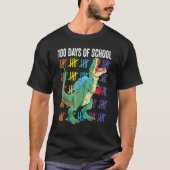T-shirt 100 Jours D'École Trex 100 Jours Plus Smarter 100E (Devant)