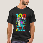 T-shirt 100 Jours D'École Trex 100 Jours Plus Smarter 100E (Devant)