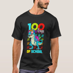 T-shirt 100 Jours D'École Trex 100 Jours Plus Smarter 100E
