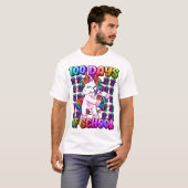 T-shirt 100 Jours D'École Unicorne 100 Jours Smarter 100E (Devant entier)