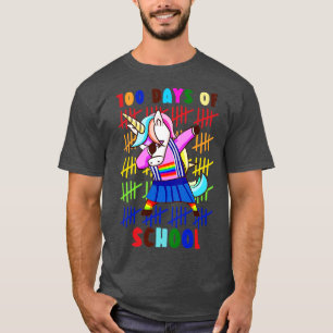 T-shirt 100 Jours D'École Unicorne 8