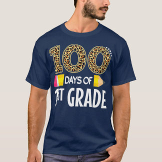 T-shirt 100 Jours D'Enseignant De Première Année 100E Jour