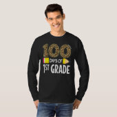 T-shirt 100 Jours D'Enseignant De Première Année 100E Jour (Devant entier)