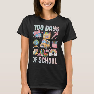T-shirt 100 Jours D'Enseignant Enfants 100E Jour De