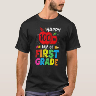 T-shirt 100 Jours d'Enseignants d'école Filles Garçons de