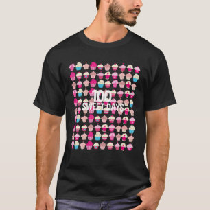 T-shirt 100 jours doux 100 jours de cupcakes scolaires mig