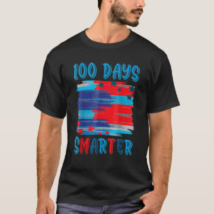 T-shirt 100 Jours Drapeau Américain Smarter 100e Jour De L