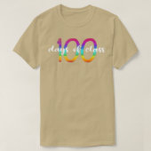 T-shirt 100 jours en classe 100 jours d'école 100 jours sm (Design devant)