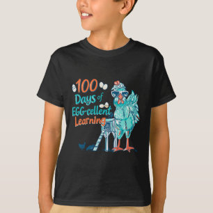 T-shirt 100 Jours Enseignant Egg-stra Plus Intelligent Enf