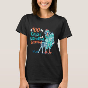 T-shirt 100 jours enseignant Egg-stra plus intelligent Enf