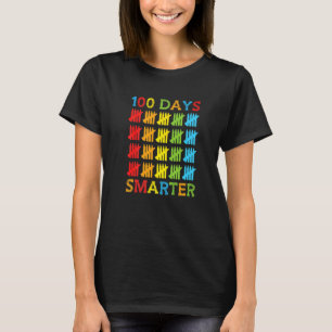 T-shirt 100 Jours Enseignant Smarter Enseignant Tea de cla