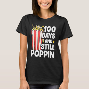 T-shirt 100 Jours Et Encore Poppin Popcorn Chemise, 100E J