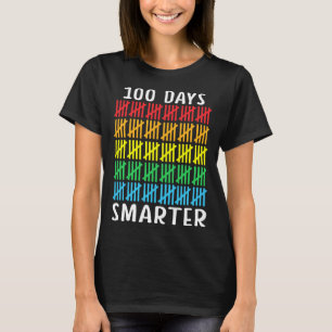 T-shirt 100 Jours Étudiant-enseignant intelligent enfants