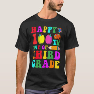 T-shirt 100 Jours Garçons de l'école Filles 100e Jour de l