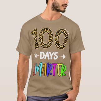 T-shirt 100 Jours Jardin D'Enfant Smarter 100e Jour De S