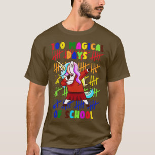 T-shirt 100 Jours Magiques De L'École Unicorne 6