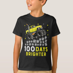 T-shirt 100 Jours Plus Brighter Camion Monster 100 Jours D
