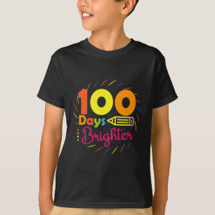 T-shirt 100 jours plus brillant - 100 jours de l'école ens