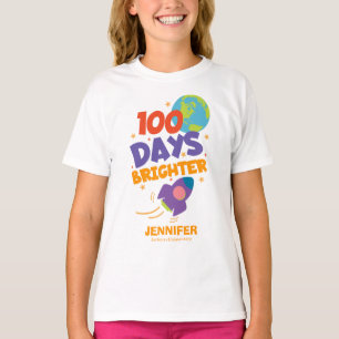 T-shirt 100 Jours plus brillant Roquette mignonne 100 Jour