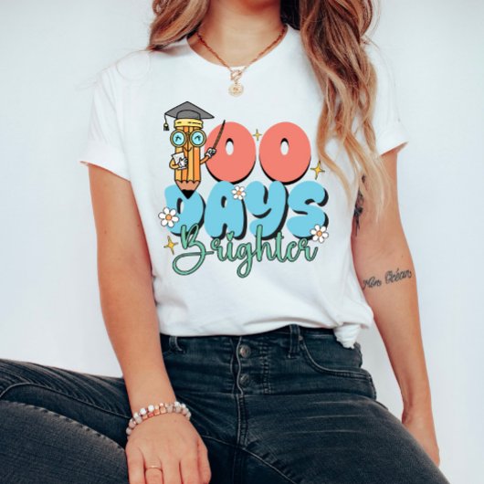 T-shirt 100 Jours plus brillants