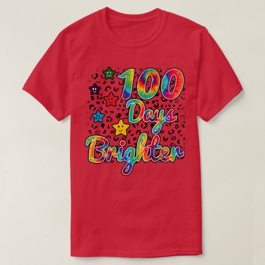 T-shirt 100 jours Plus clair 16 (Design devant)